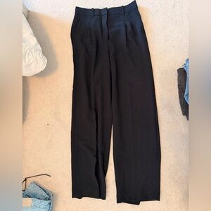 Wilfred Black Wide Leg Pants